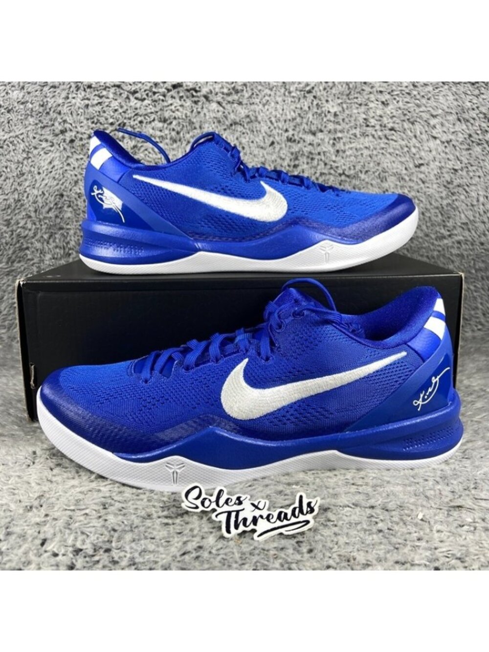Nike Kobe VIII Protro TB Promo Game Royal Size 15 Men Basketball HM6469-400